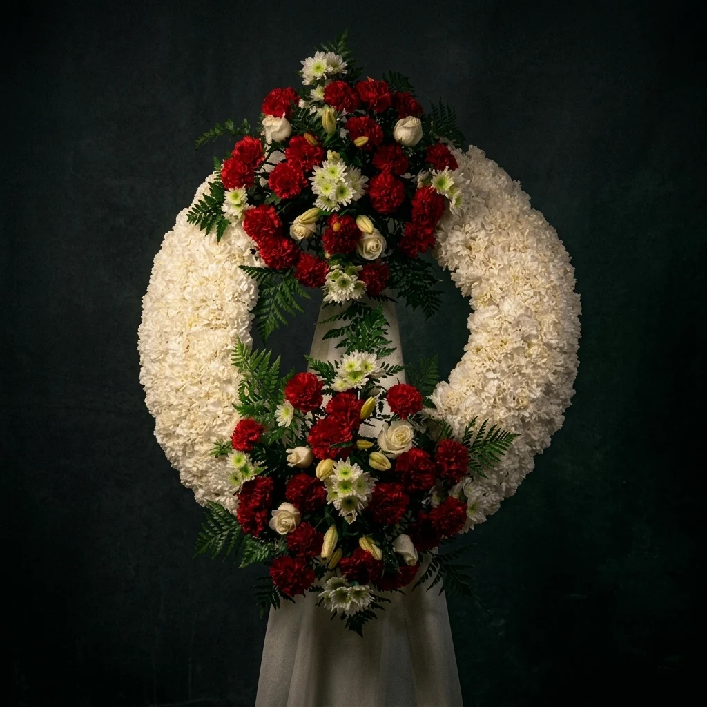 Corona Mod. 02 – Funeral wreath