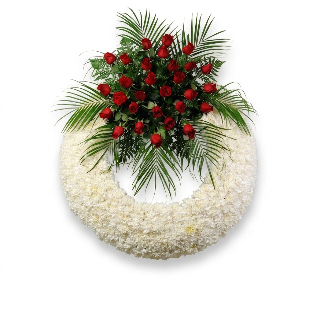 Corona Mod. 04 - Flores de despedida - Imagen 3