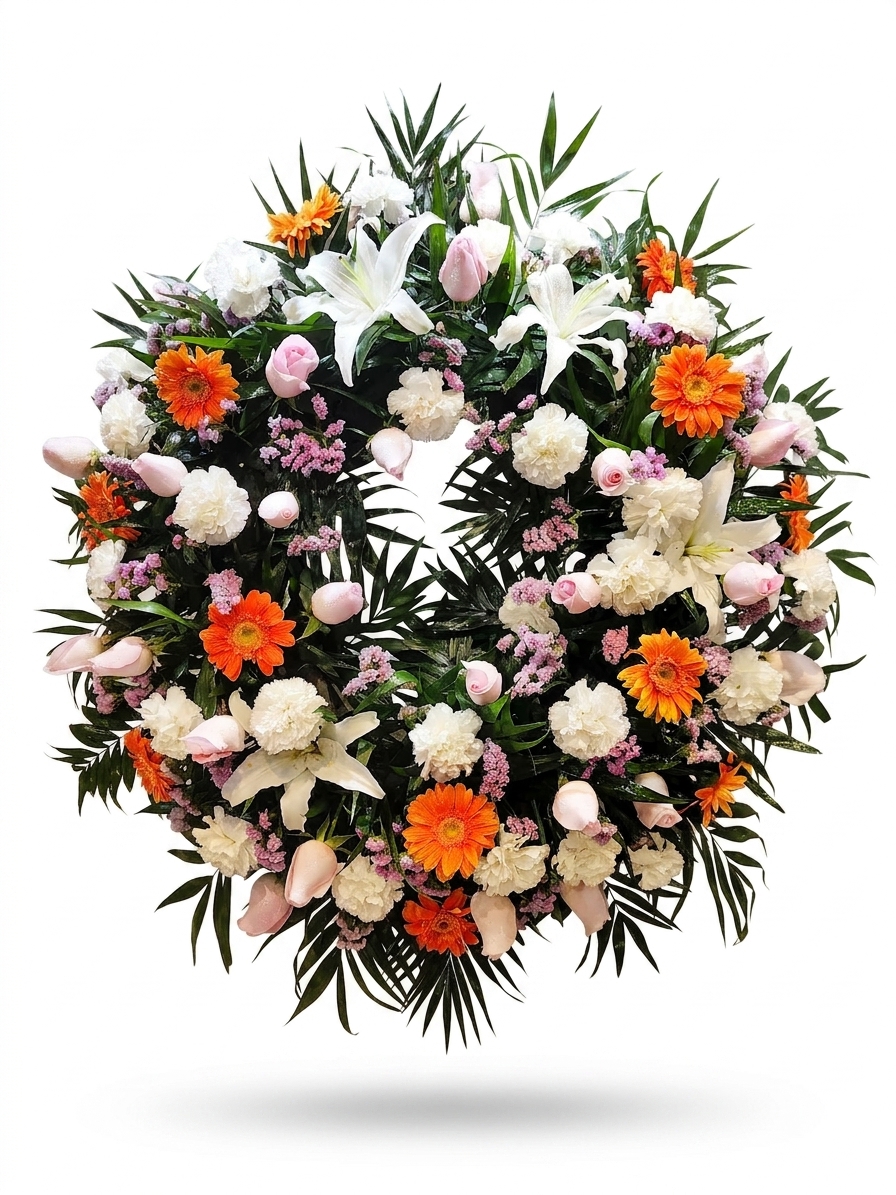 Corona Mod. 07 - Flores de despedida - Imagen 3