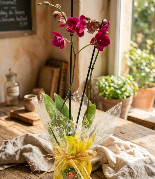 orquídea-burdeos-cubremaceta-de-cerámica_floristeria_velez_malaga_flores_y_plantas_online_envio_a_la_axarquia_ramos_de_flores_a_domicilio_02