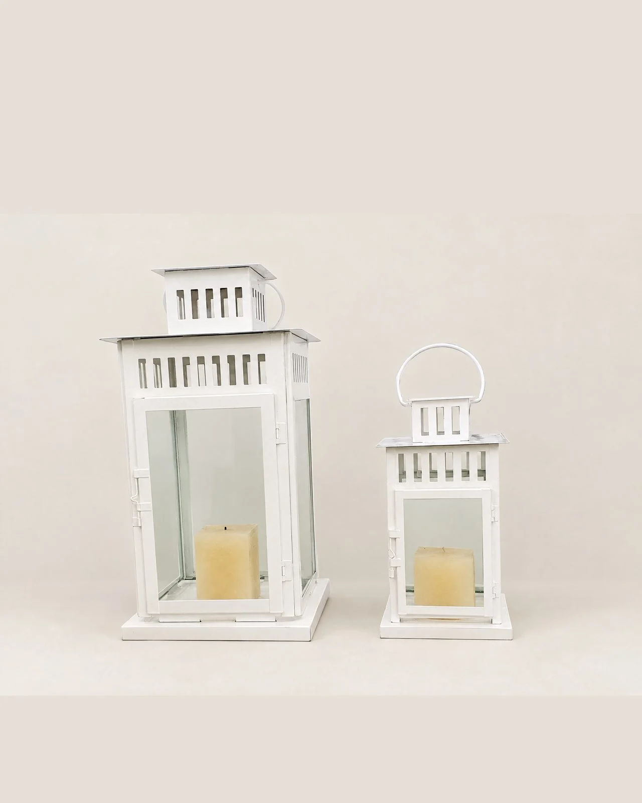 White lanterns